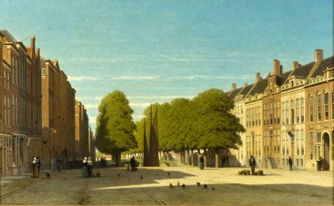 uiterst links het pand van van Bassen