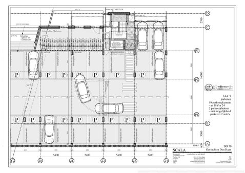 begane grond plattegrond blok 3