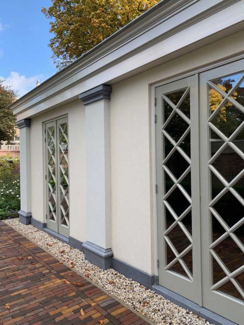 tuingevel bibliotheek