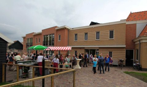 informele achterdeur en erf